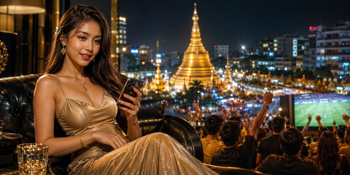 ရန်ကုန်မြို့ စူလ်ဘုရားအနီး ဂိမ်းကစားသူများ